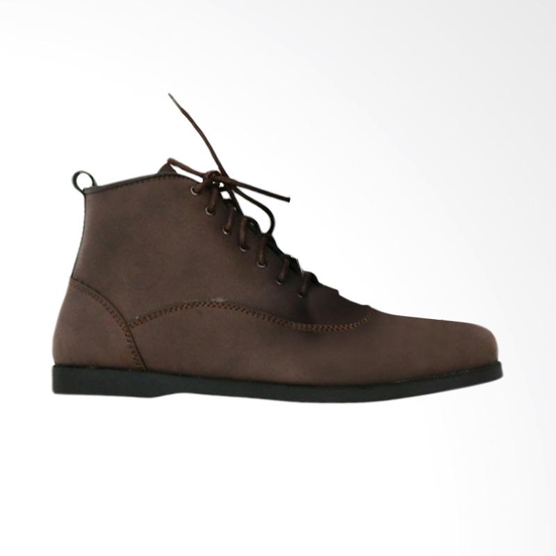 jual frandeli lace up klasik original sepatu boots pria brown harga kualitas jual frandeli lace up klasik original sepatu boots pria brown harga kualitas