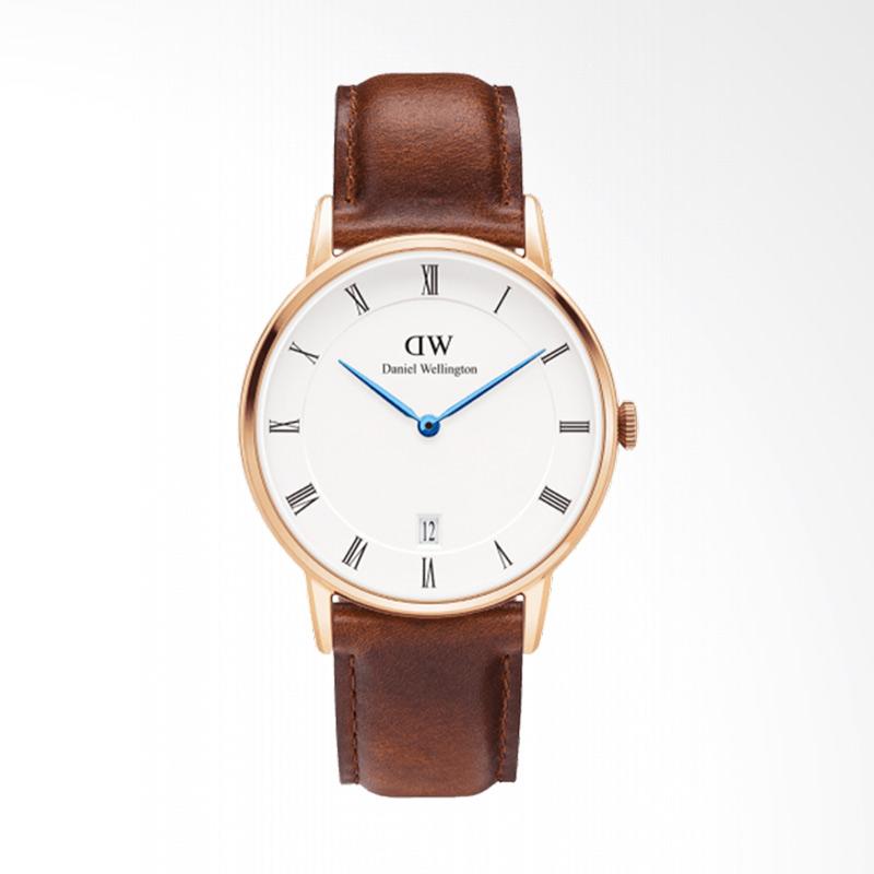 jual daniel wellington dapper st mawes kulit jam tangan wanita gold 34mm jual daniel wellington dapper st mawes kulit jam tangan wanita gold 34mm