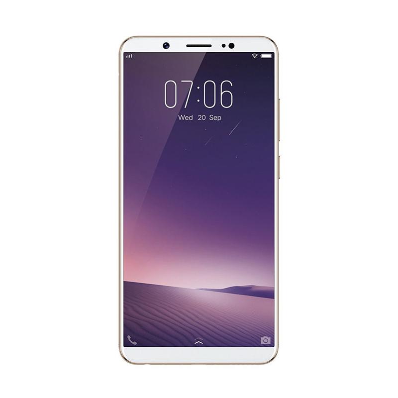 Jual VIVO V7 Smartphone - Gold [32GB/ 4GB] Free 10 Bonus 