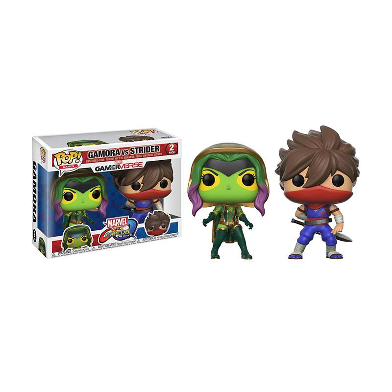 Jual Funko Pop Marvel VS Capcom Gamora VS Strider Vinyl 