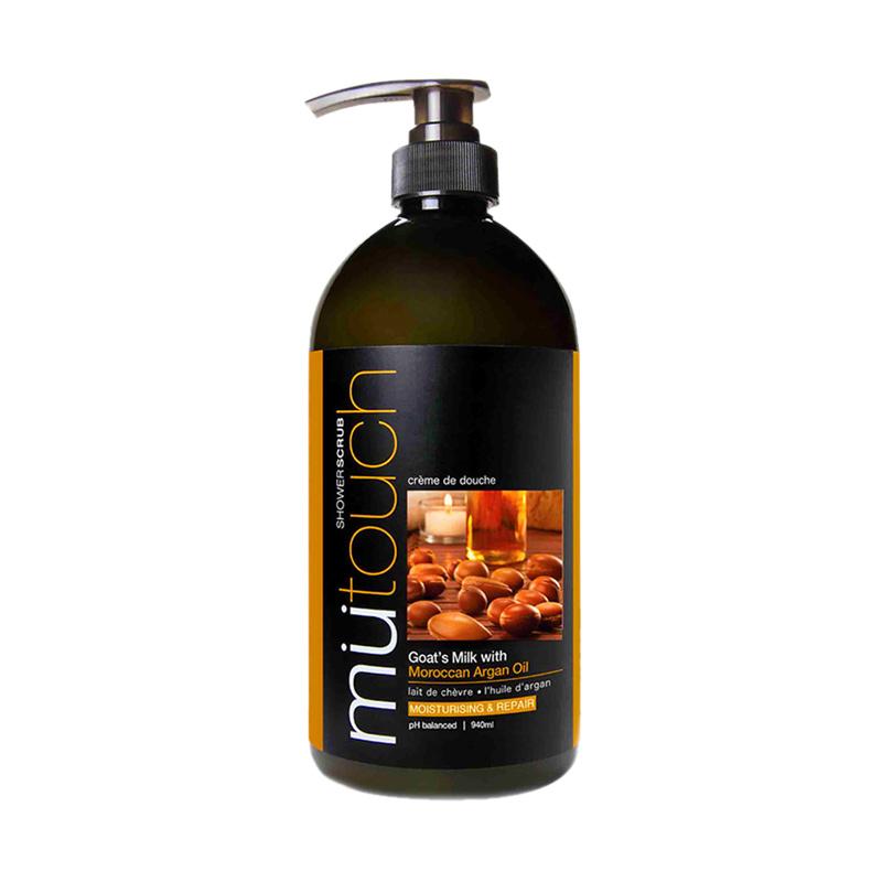Jual Mu touch Goat's Milk with ARGAN OIL & WALNUT Shower