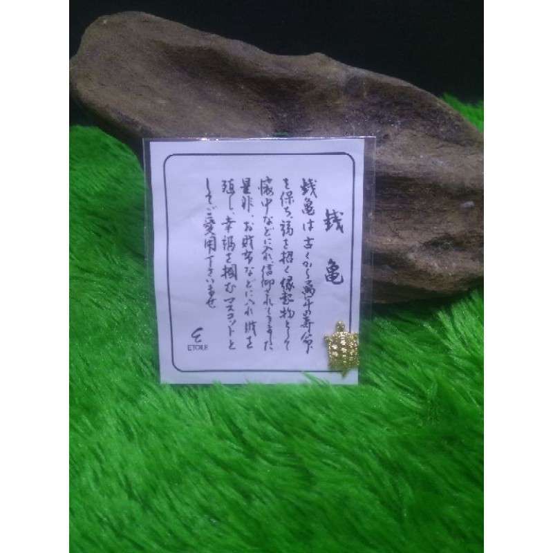 Promo LUCKY GOLD TURTLEJAPAN SENSOJI TEMPLE GOLDEN TORTOISE LUCKY