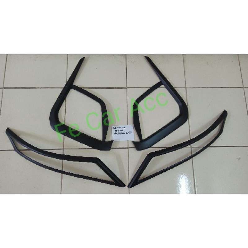Jual GARNISH DEPAN PAJERO 2021 LIST LAMPU ALL NEW PAJERO 2021 Di Seller 