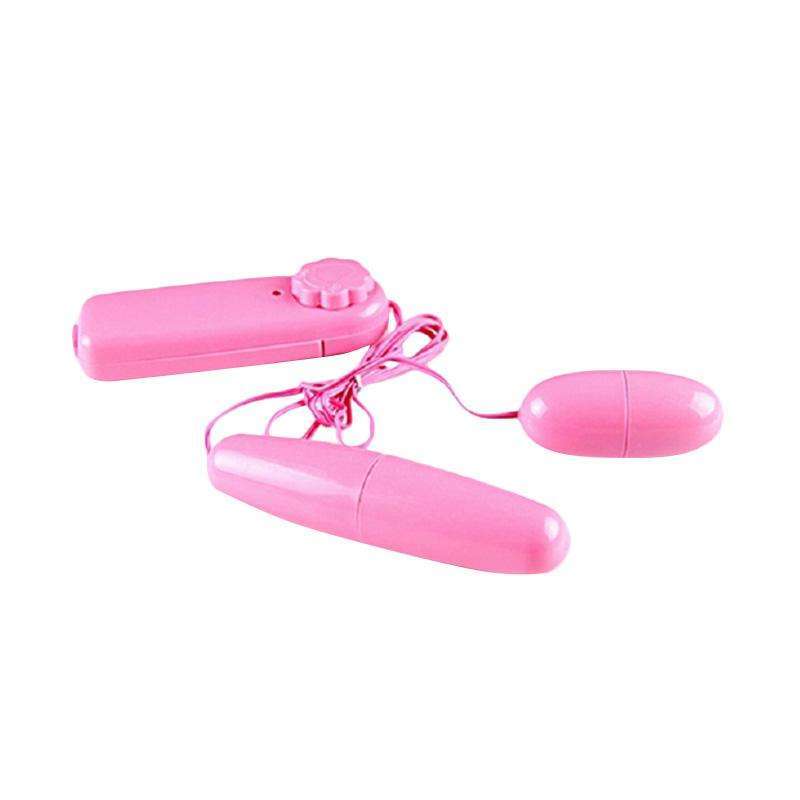 Promo Double Egg Vibrator Stimulan Vagina Alat Bantu Sex Wanita 