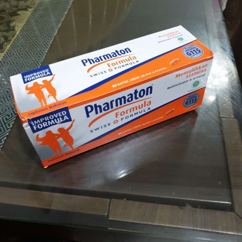 Jual Pharmaton Formula 60s Multivitamin Jaga Stamina + FREE Backpack