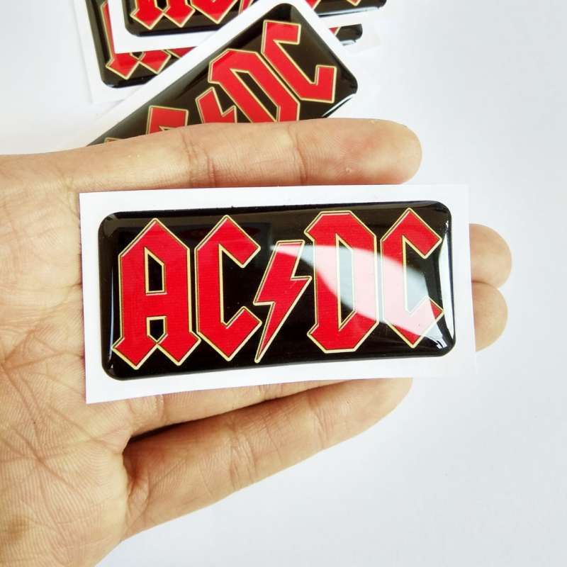 Jual Sticker Acdc Aksesoris Motor Dan Helm Emblem Stiker Mobil Di ...