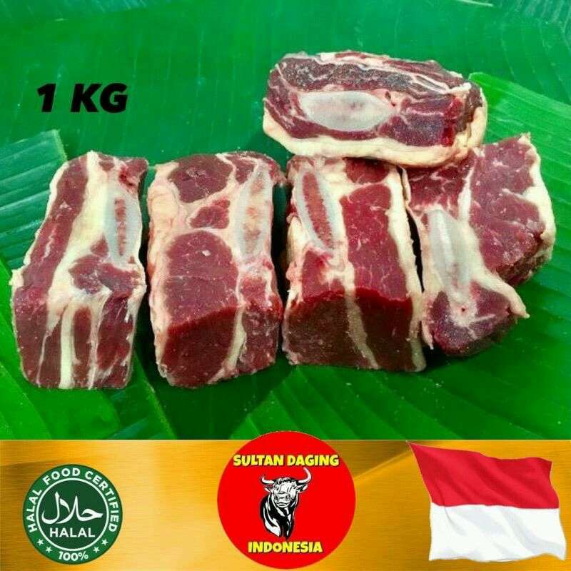 Promo IGA BAKAR SAPI SUPER SHORTRIBS 1 KG LOKAL DARI INDONESIA/IGA