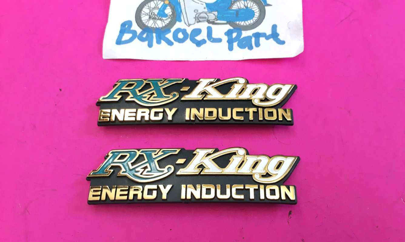 Jual Emblem Emblim Logo Rxking Rx King Energy Induction Di Box Tutup