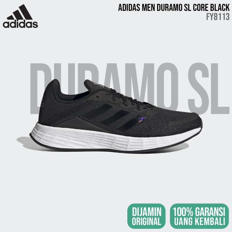 Jual adidas Duramo SL [FY8113] Core Black Men Original RESMI BNIB ...