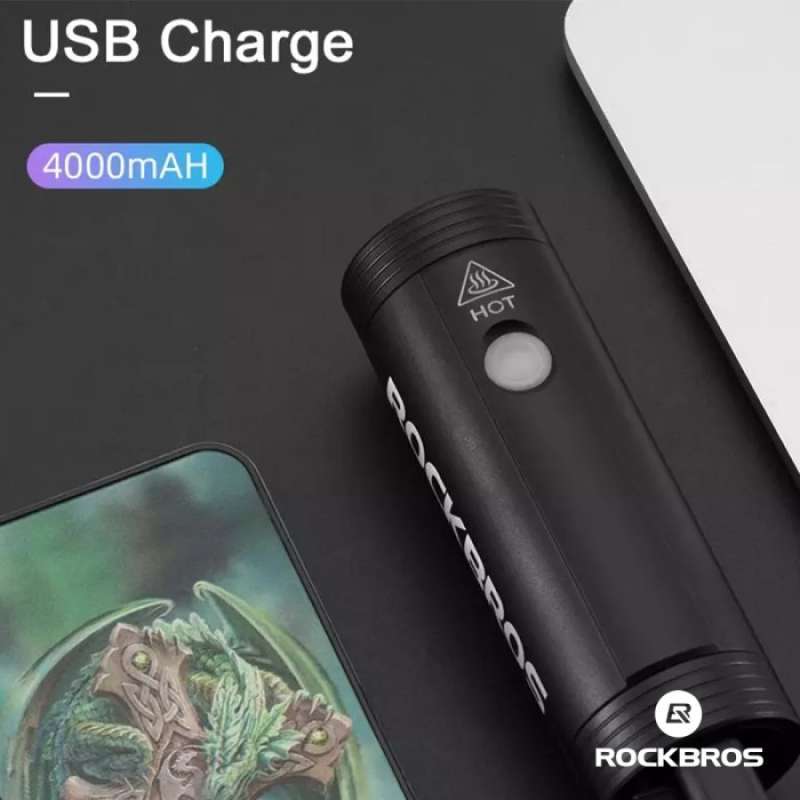 Jual ROCKBROS R1800 Bike Light 800 LM Lampu Sepeda 800 Lumens di