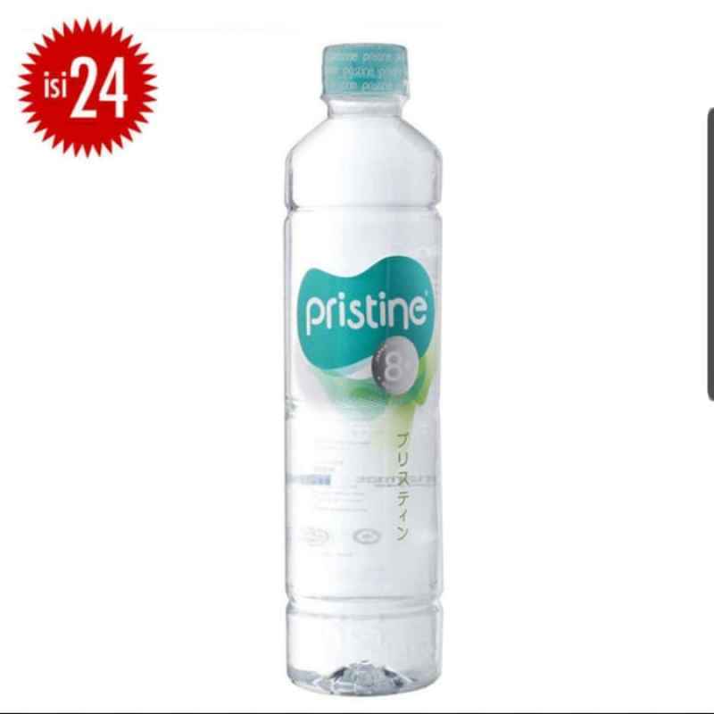Jual Pristine 600ml 24 Botol Air Mineral pH 8+ - Air Minum Prestine ...