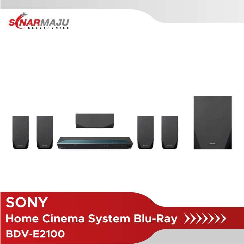 Jual Home Cinema System with Bluetooth BluRay SONY BDVE2100 di Seller