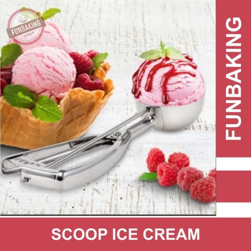 Jual FunBaking Scoop ICE CREAM Diameter 4cm di Seller Kumikaze Store