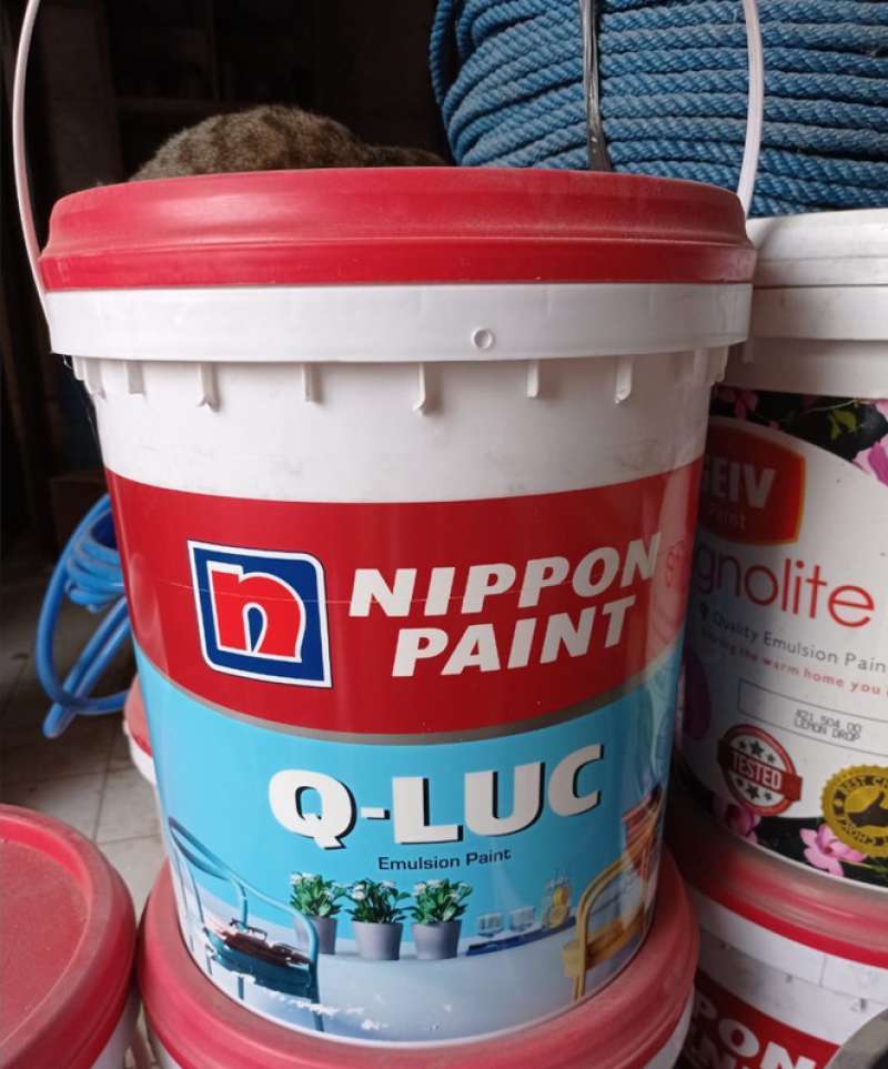 Jual Nippon Paint Cat Tembok QLuc / Qluc 1 Pail (20kg) di Seller Teguh