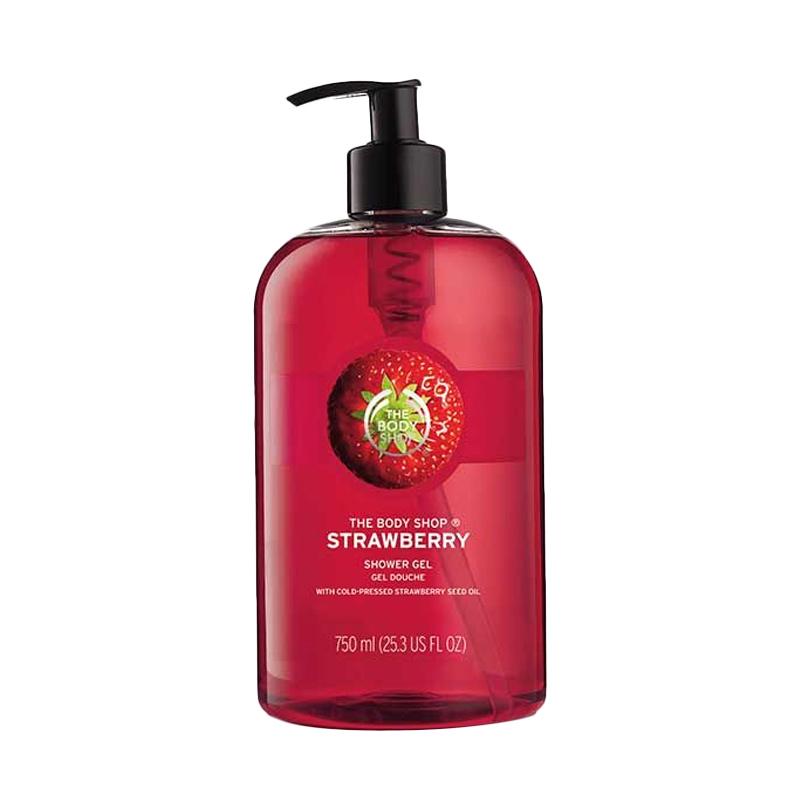 Jual The Body Shop Strawberry Shower Gel [750 Ml] Di Seller Victoire Chic Binong, Kab