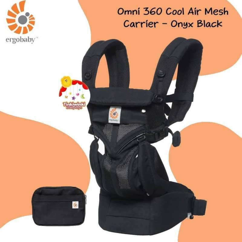 Promo ErgoBaby Omni 360 Cool Air Mesh Carrier Onyx Black Diskon 26