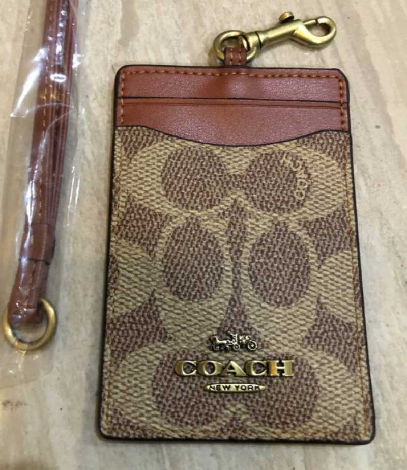 Jual Coach Id Lanyard In Colorblock Signature Canvas di Seller FF ...