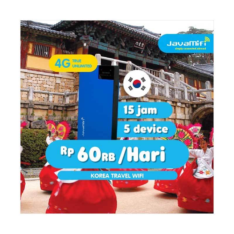 Jual Javamifi Sewa Wifi Korea Unlimited Router Roaming Korsel Di Seller