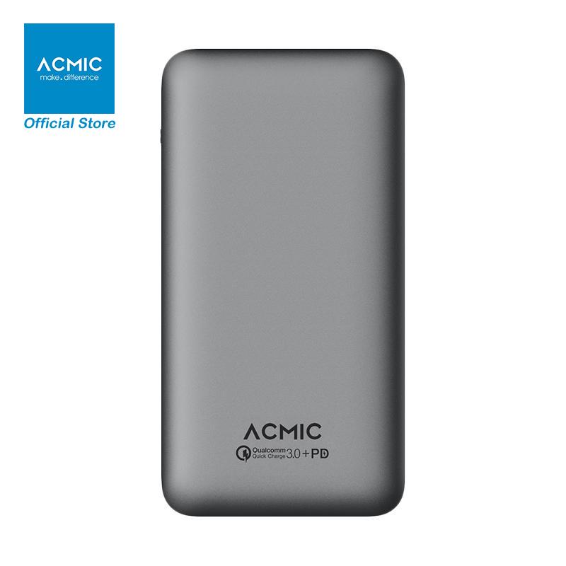 Jual Jcc Acmic A10pro Gen2 Quick Charge 3.0 Power Delivery Powerbank [10000mah] + Kabel Power