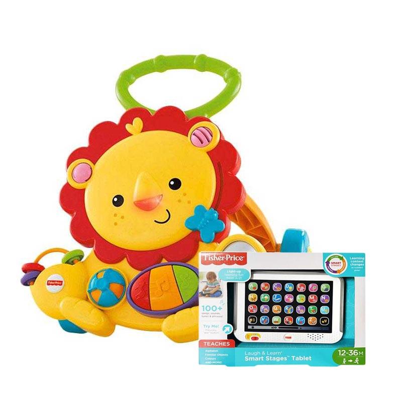 Jual Fisher Price Musical Lion Walker Free Fisher Price
