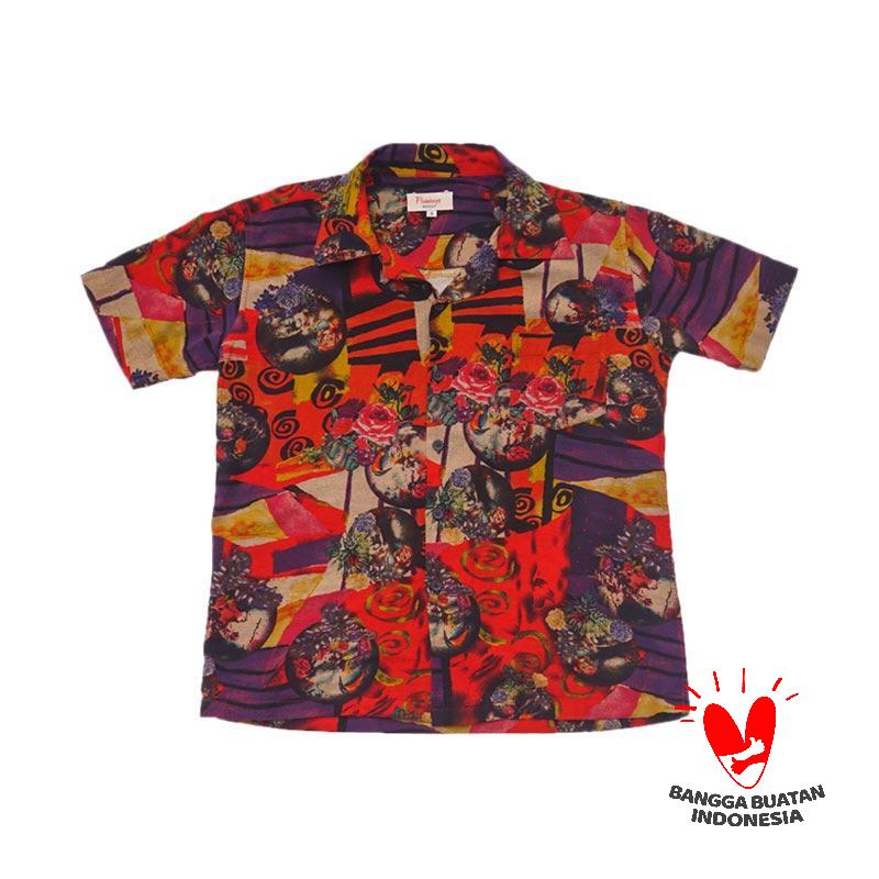 Jual Flamingo Bottega Long Island Bowling Kemeja Pria