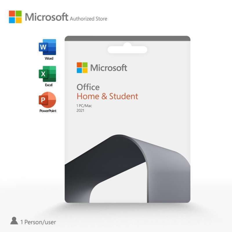 Jual Microsoft Office Home & Student 2021 Original BOX For 1 MAC / PC