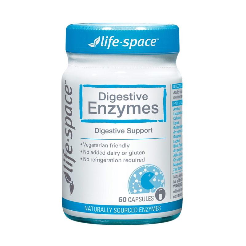 Jual Life Space Digestive Enzymes Supplement [60 Capsules] di Seller