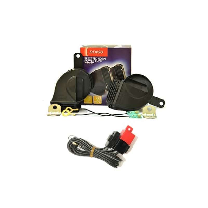 Jual Klakson/horn Denso Trumpet Keong Waterproof 12v + Relay Set + Acc