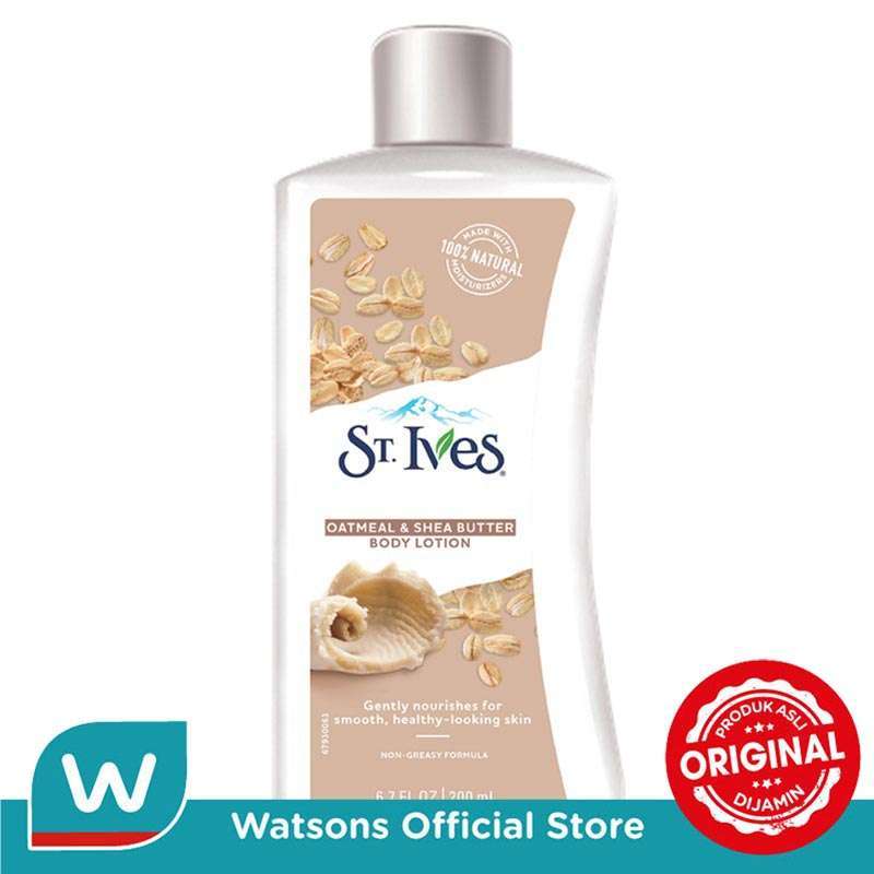 Jual ST IVES Body Lotion Oatmeal & Shea Butter 200ml di Seller WATSONS