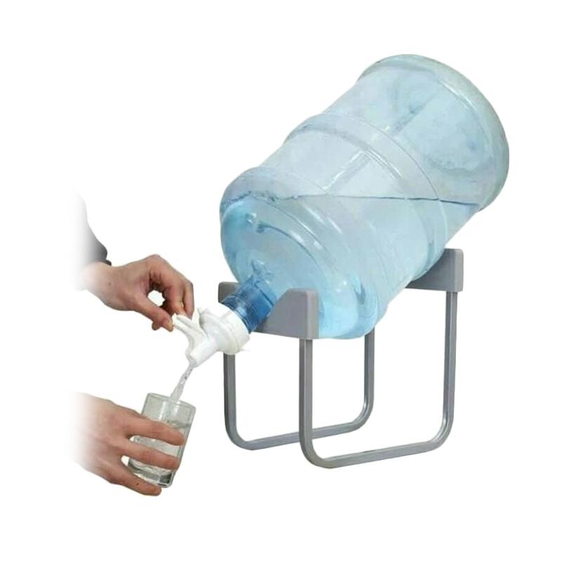 Jual Rak Tempat Galon Air Minum Aqua Bahan Kuat Plus Keran 