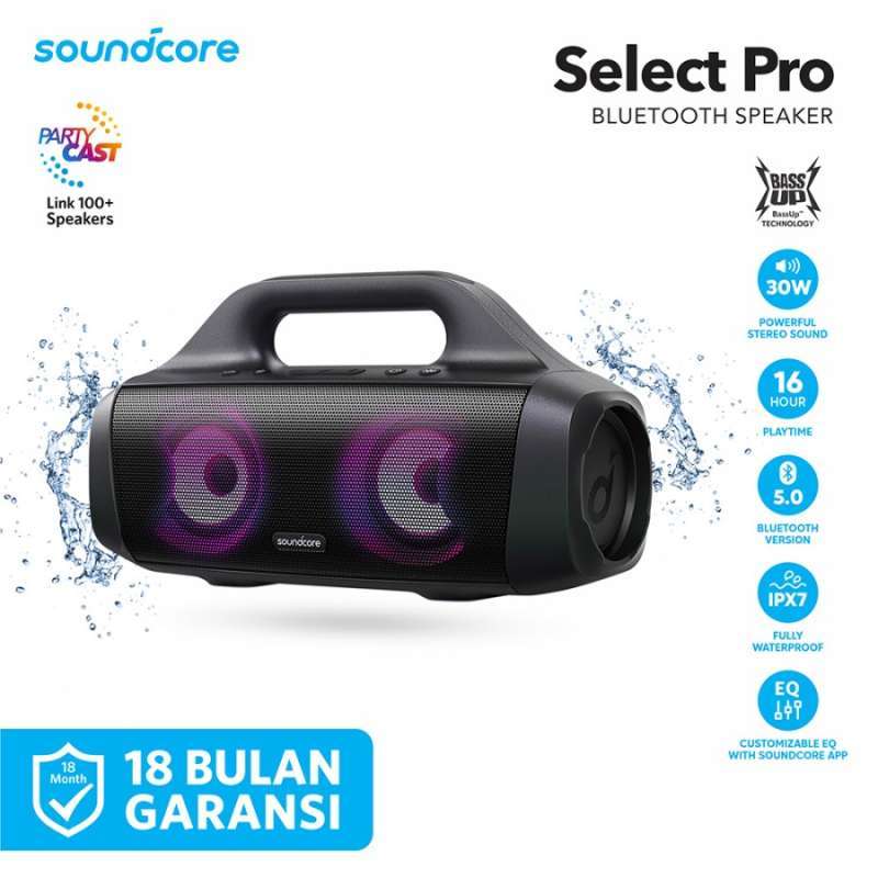 Jual Speaker Bluetooth Anker Soundcore Select Pro - A3126 di Seller ...