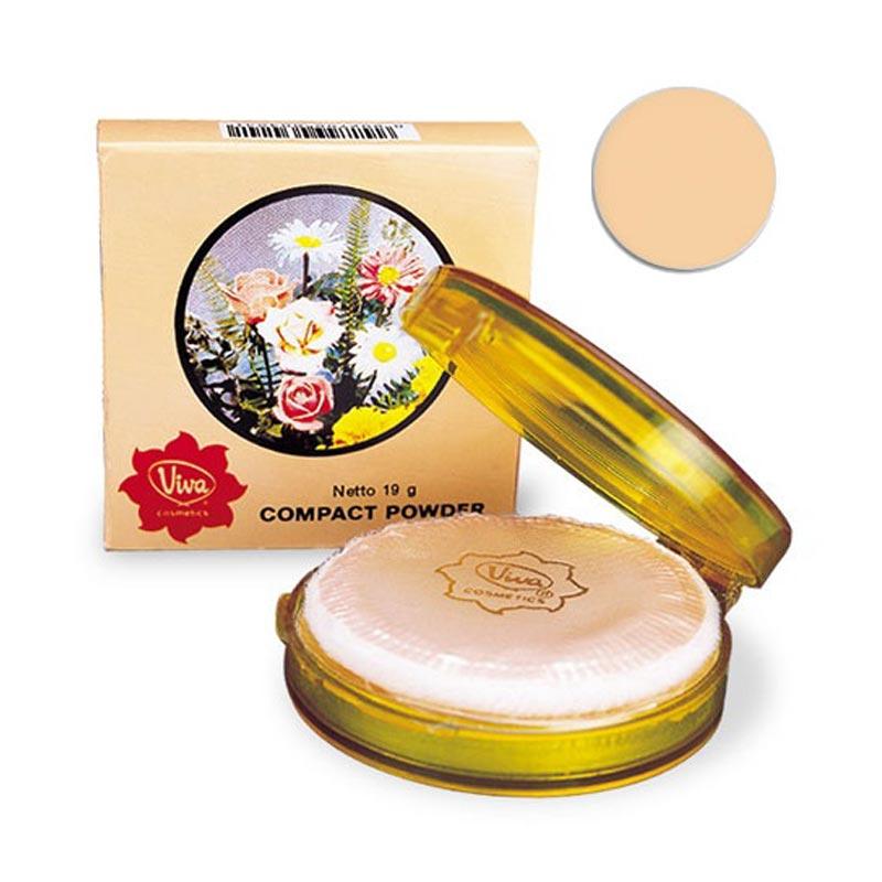 Promo Viva Compact Powder [19g] Diskon 33% Di Seller Toko Lunar ...