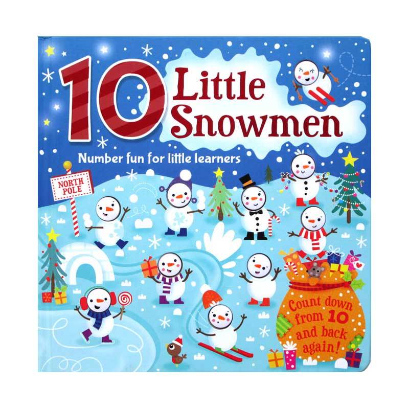 Jual igloobook counting fun 10 little snowmen board book count down