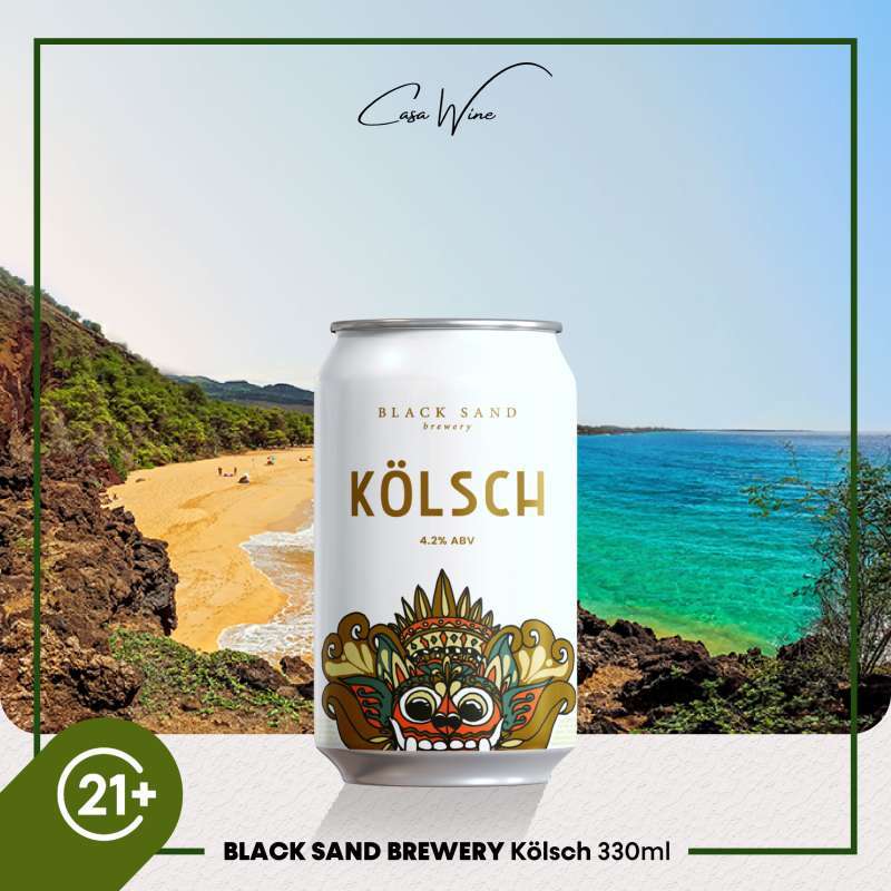 Promo Black Sand Kolsch 330ML Diskon 25 di Seller Casa Wine Official
