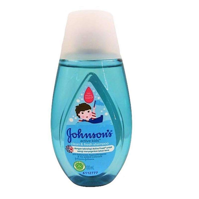 Jual Johnson & Johnson Baby Active Kids Clean & Fresh Shampoo [100 mL] di Seller Bunda pipin