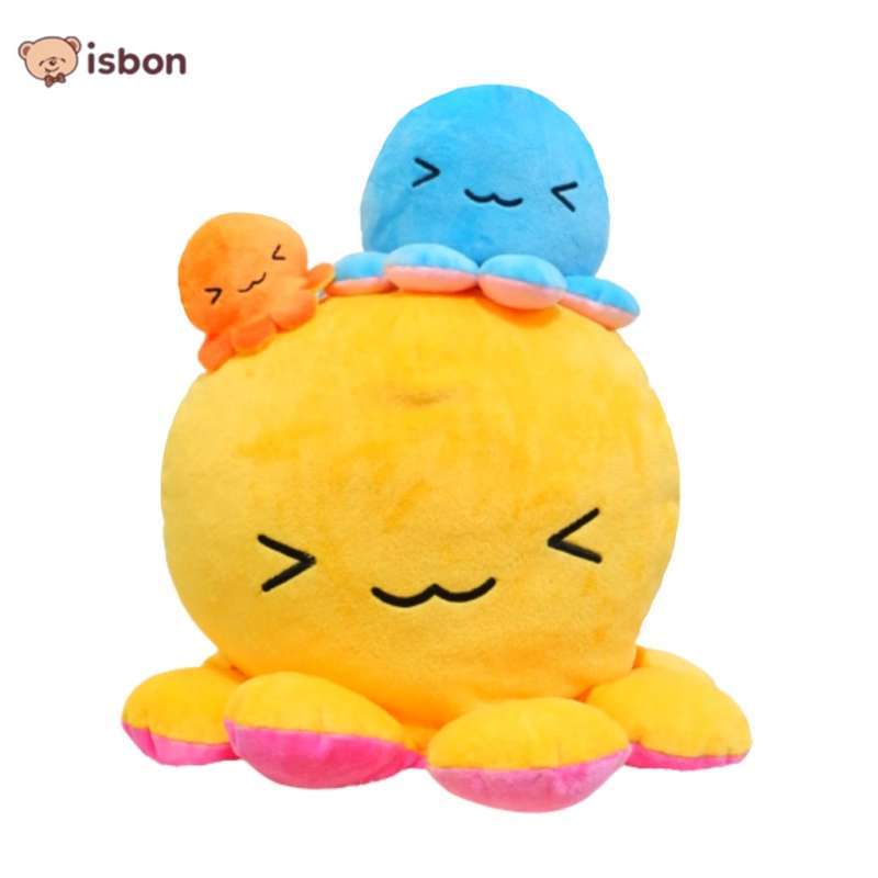 Jual Boneka octopus bolak balik gurita murah dan viral populer tik tok ...