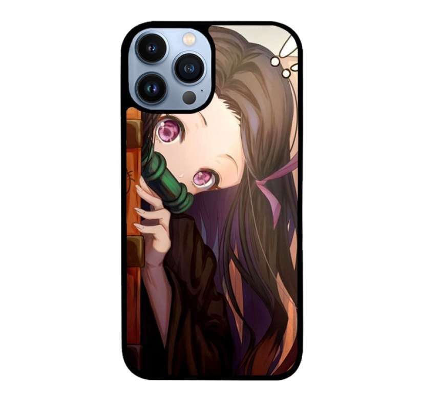 Promo Case Casing iPhone 13 Pro Max Kimetsu no Yaiba Nezuko BO0042 di