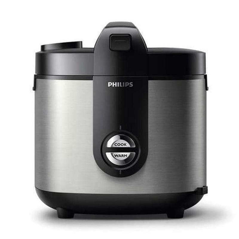 Jual Philips Hd3132 Stainless Pro Ceramic Rice Cooker Silver Black Di