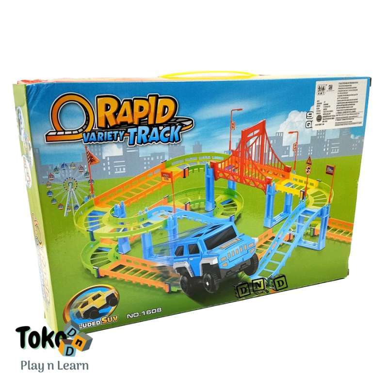 Jual Mainan Anak Seru Rapid Variety Track Car Play Set Trek Jalan Mobil Di Seller Diego Corner