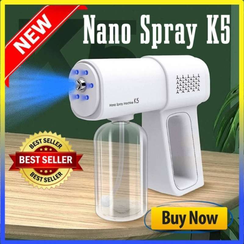 Jual NANO SPRAY GUN DISINFECTANT WIRELESS UV LIGHT 100425 di Seller