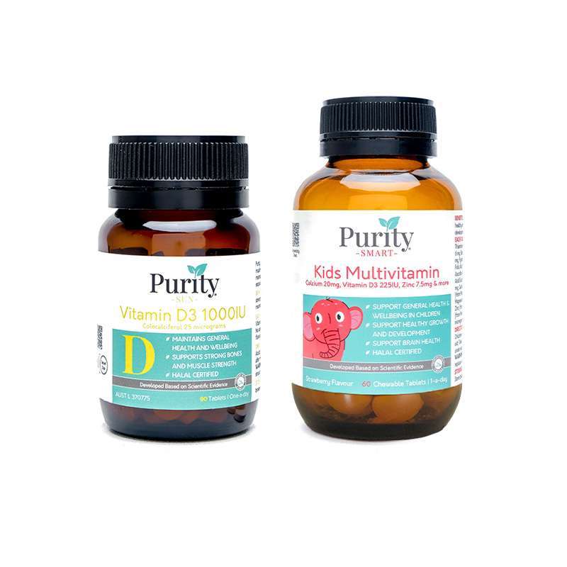 Jual Paket Vitamin Sehat Keluarga Purity Halal Australia di Seller