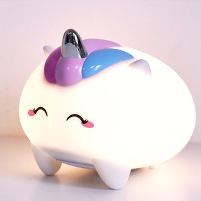 Jual Model Unicorn Kucing 7 Warna Touch Lampu Led Murah