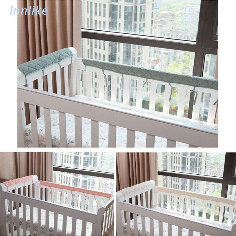 Promo INN Crib Bumper Baby Cot Bumper Wrap Around Protection Safe