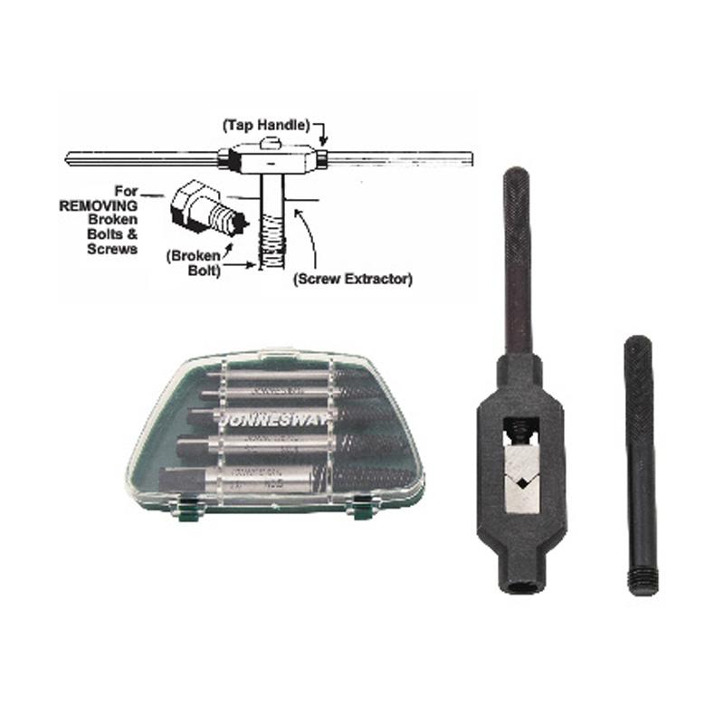 Jual Jonnesway Screw Extractor And Nap Set [7 pcs] di Seller Jonnesway ...