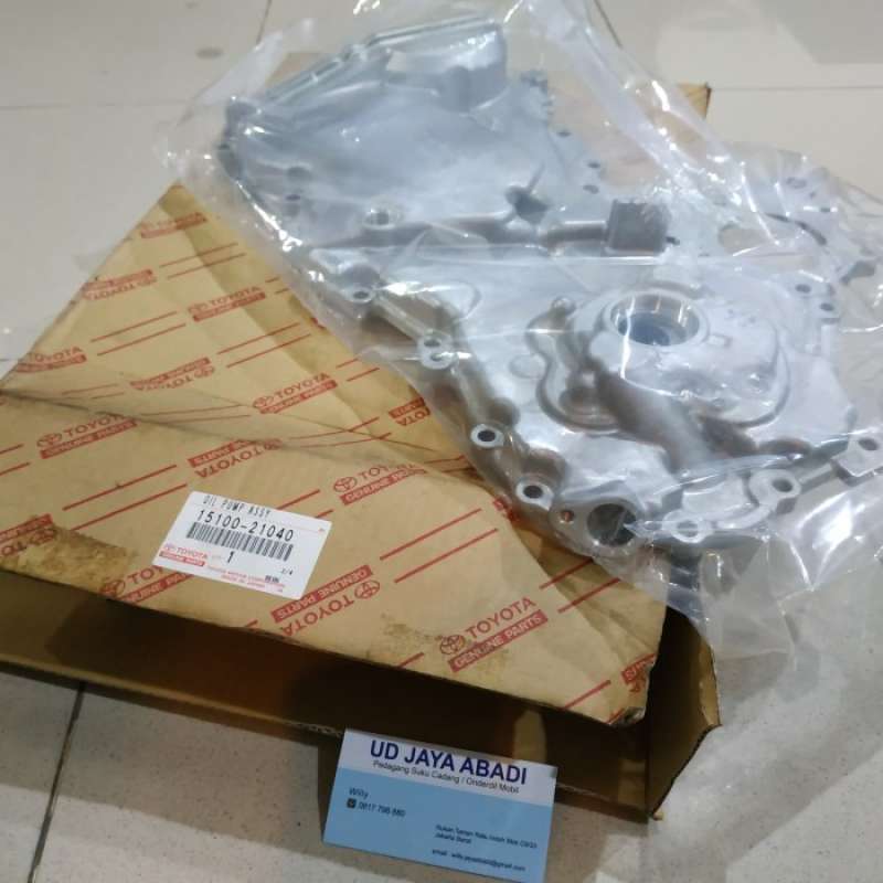 Jual ORIGINAL pump assy oil atau pompa oli mobil Toyota yaris vios limo