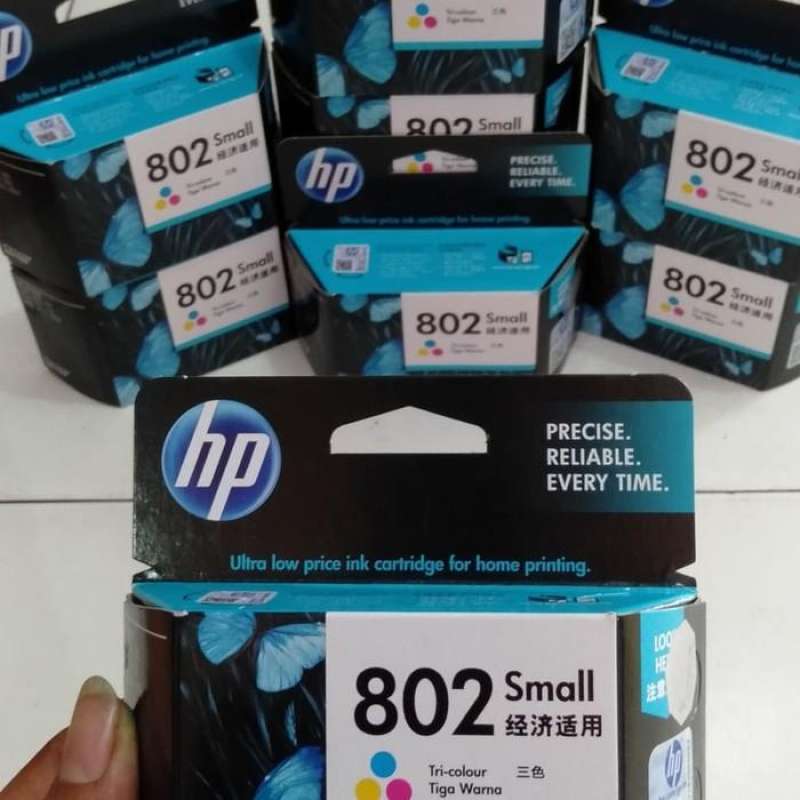Jual Cartridge Tinta HP 802 Color di Seller ROSY Guntur
