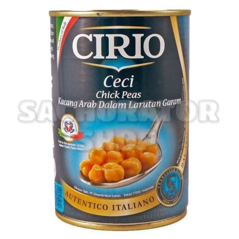 Jual Kacang Garbanzo Italiano Italy Cirio Ceci Beans 400 gr di Seller