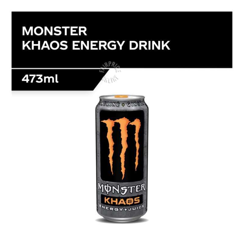 Jual Monster Energy Drink Juice Can Khaos 473ml di Seller Gunung Mas