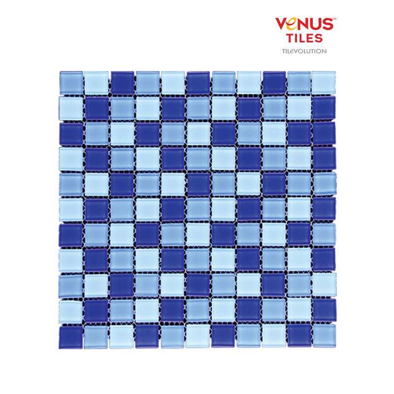 Jual Venus Mosaico | Cascara - Dark Blue di Seller Venus Tiles Official ...