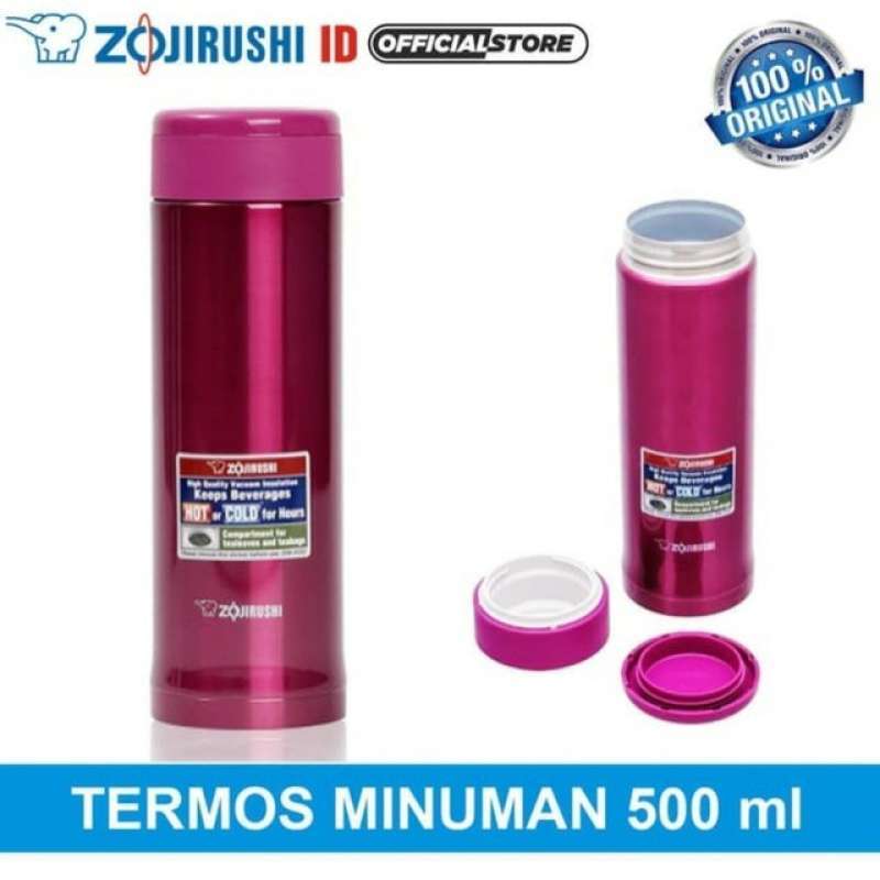 Promo Zojirushi Termos Teh Kopi Stainless Pink 500Ml SmAge50 Diskon 13